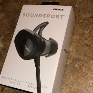 BRAND NEW Bose soundsport wireless headphones